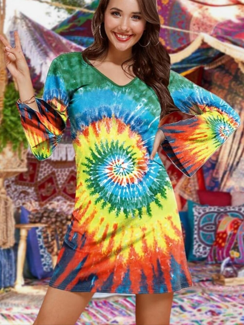 NWOT Power Hippie Costume.